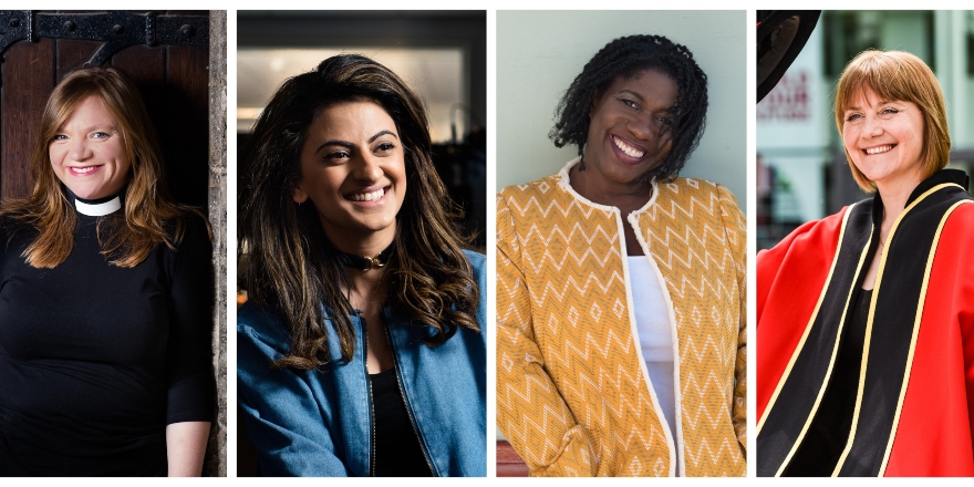 From left to right: Kate Bottley, Harpreet Kaur, Dorothy Koomson, Deb McAndrew