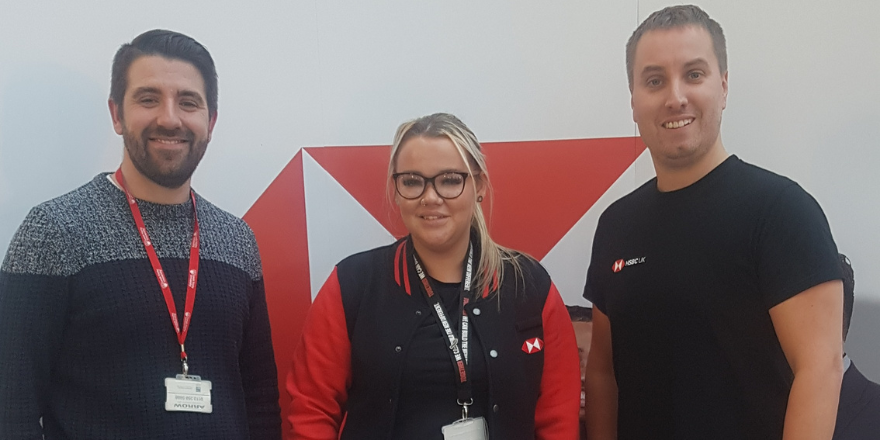 Tim Feather (Leeds trinity University), Amy Russell and Adam Robertshaw (HSBC UK)